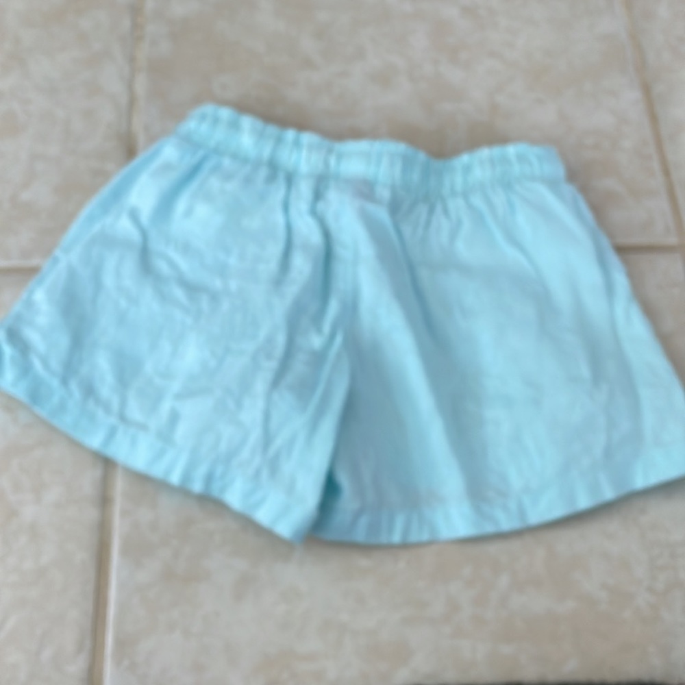 Lilly Pulitzer Light Blue Linen Shorts - Picture 3 of 9